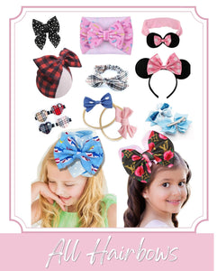 All Styles Hair Bows For Girls