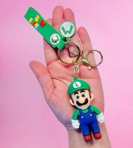 Luigi Character Key Chain