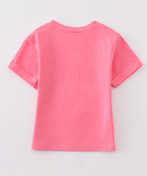 Girls Pink Barbie Shirt Top