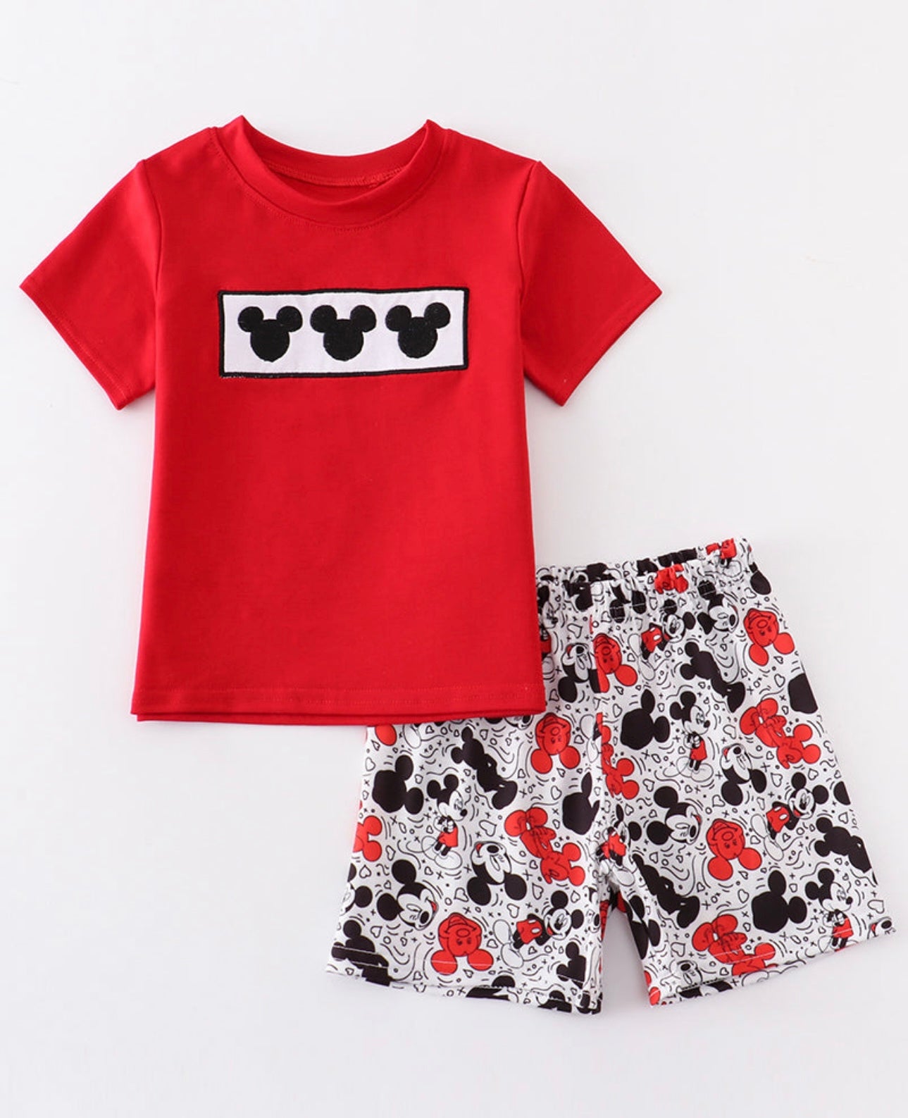 boys 2pc Mickey outfit set