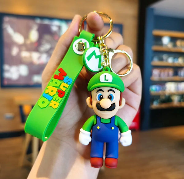 Luigi Character Key Chain